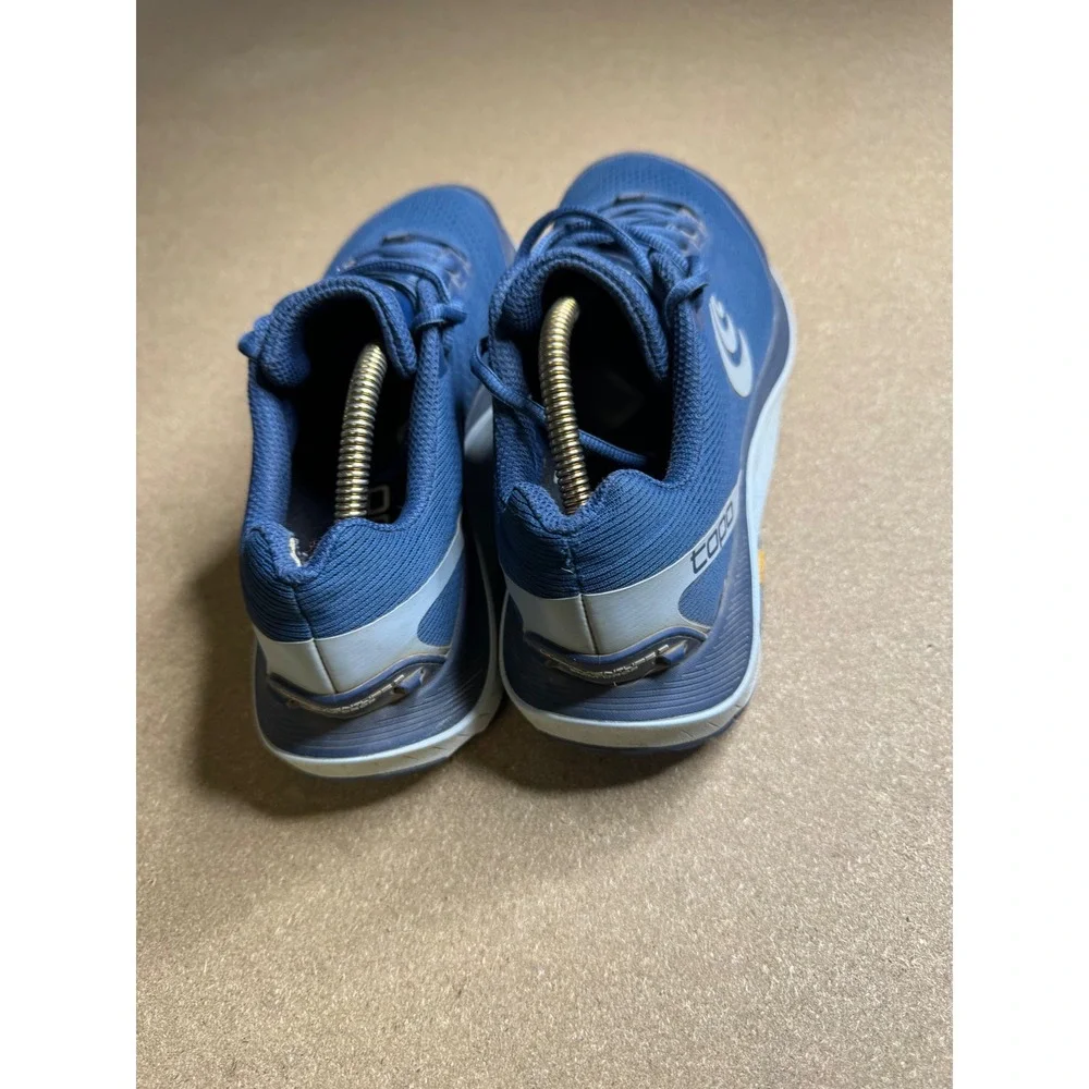Topo Athletic Ultraventure 3 Navy Blue Trail Running Shoes Womens 9.5 Vibram